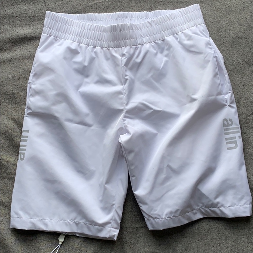 White Tennis Shorts Men’s Small by ALL IN